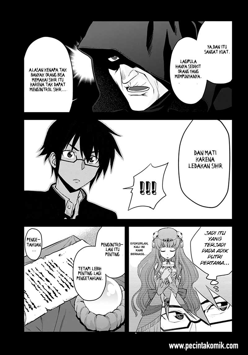 Konjiki no Moji Tsukai Chapter 02 Gambar 16