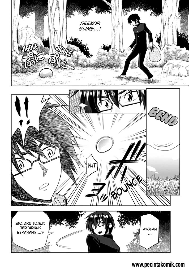 Konjiki no Moji Tsukai Chapter 02 Gambar 19