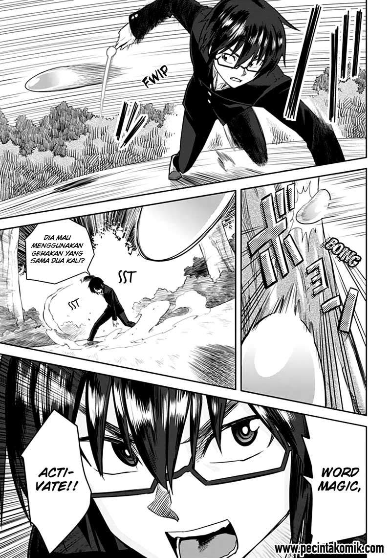 Konjiki no Moji Tsukai Chapter 02 Gambar 22