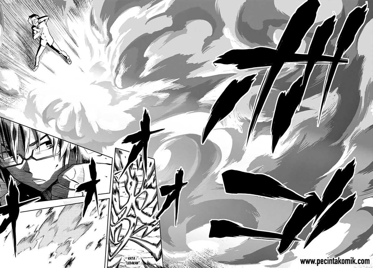 Konjiki no Moji Tsukai Chapter 02 Gambar 23