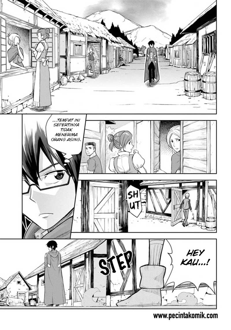 Konjiki no Moji Tsukai Chapter 04 Gambar 4