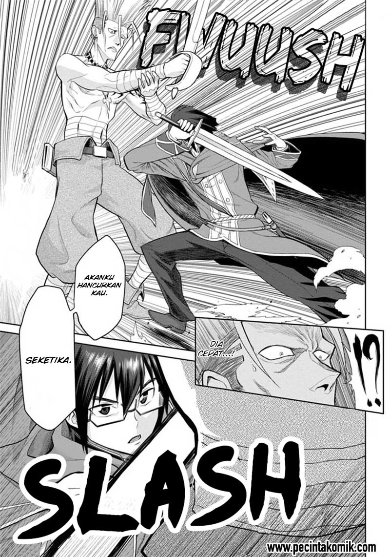 Konjiki no Moji Tsukai Chapter 04 Gambar 16