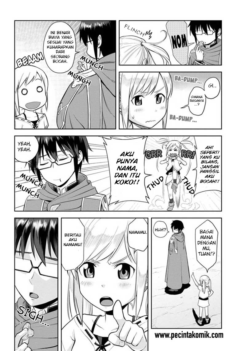 Konjiki no Moji Tsukai Chapter 04 Gambar 31