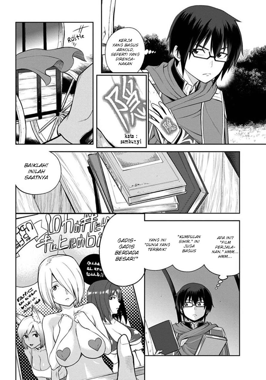 Konjiki no Moji Tsukai Chapter 08 Gambar 21