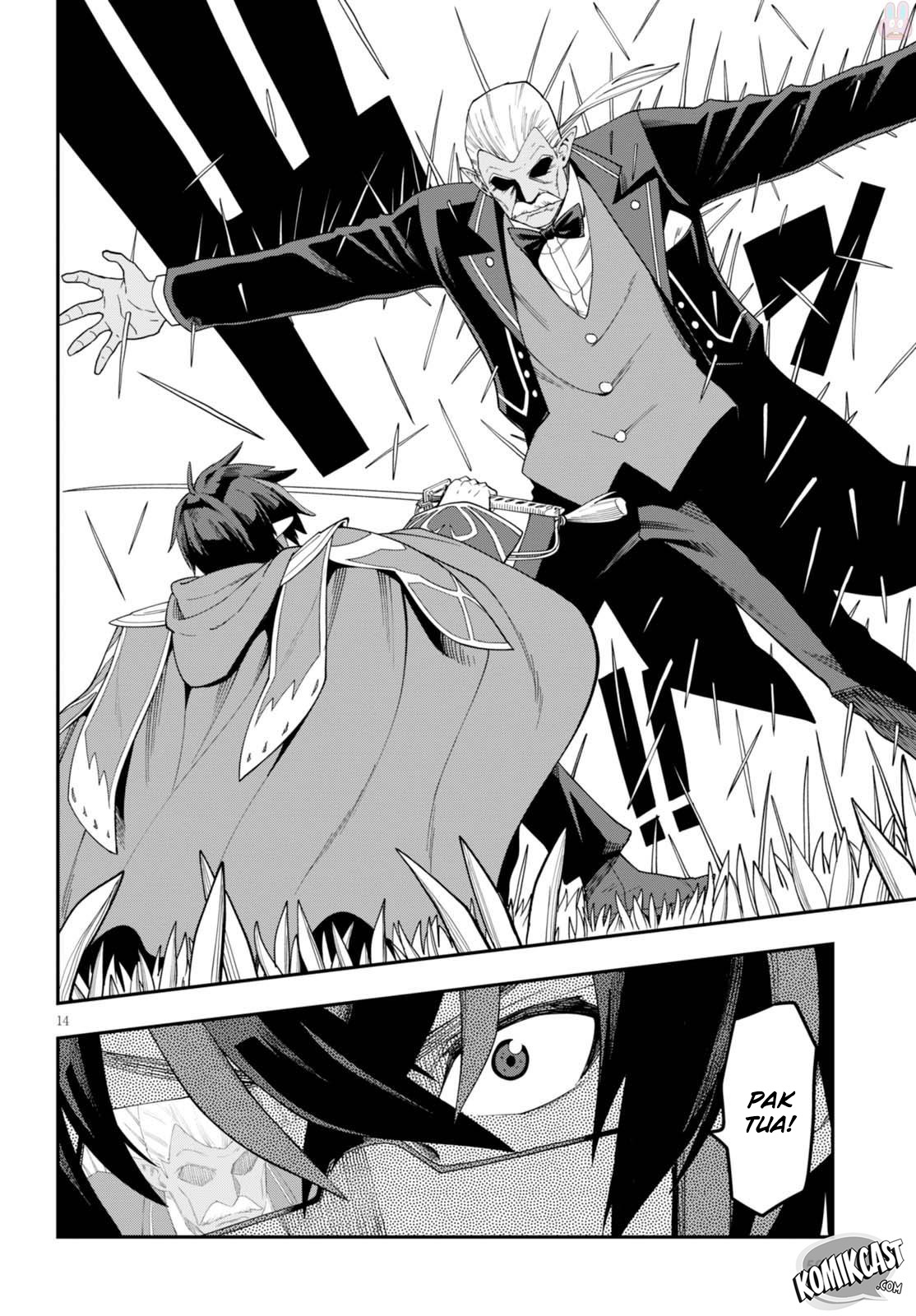Konjiki no Moji Tsukai Chapter 37 Gambar 15