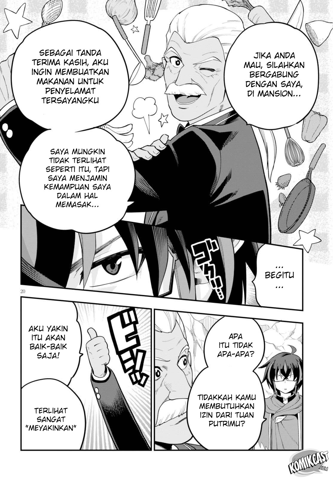 Konjiki no Moji Tsukai Chapter 37 Gambar 21