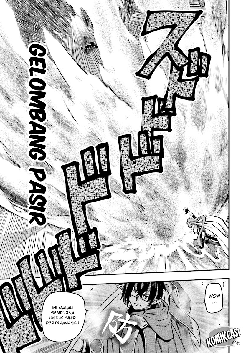 Konjiki no Moji Tsukai Chapter 43 Gambar 14