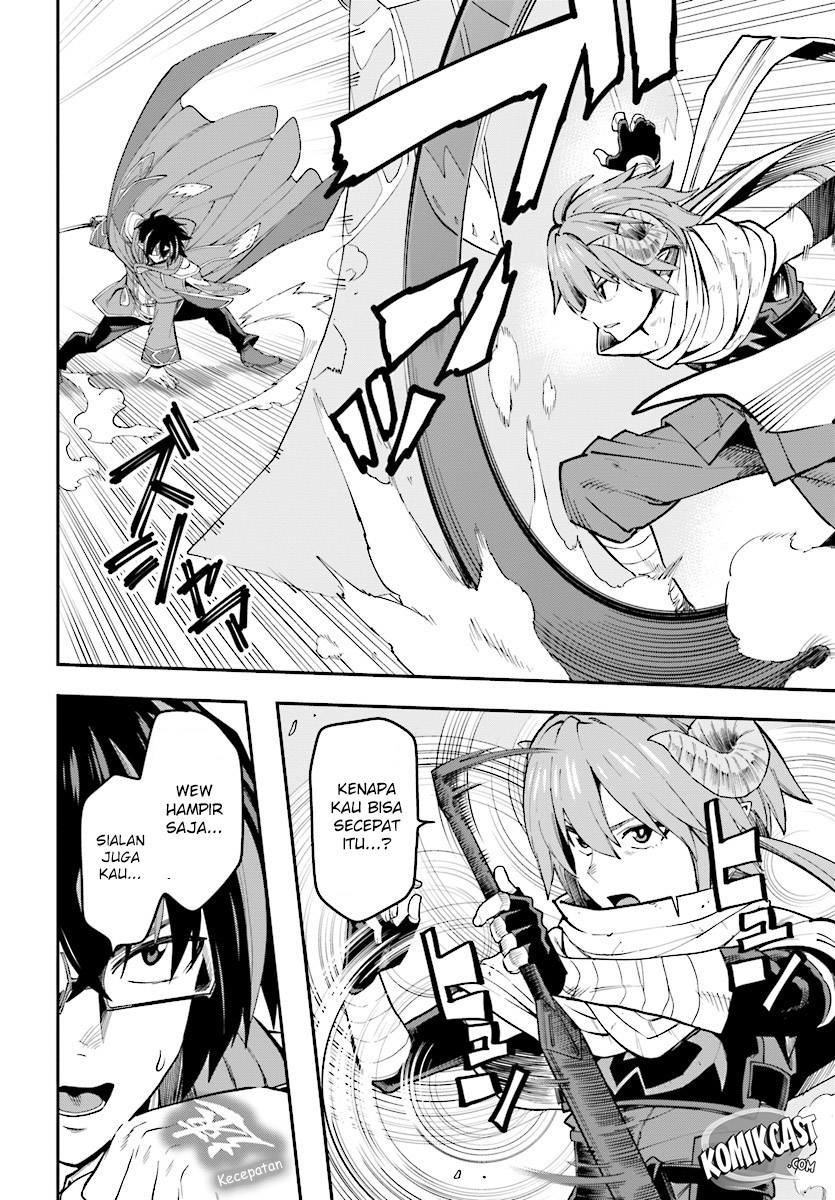 Konjiki no Moji Tsukai Chapter 43 Gambar 17