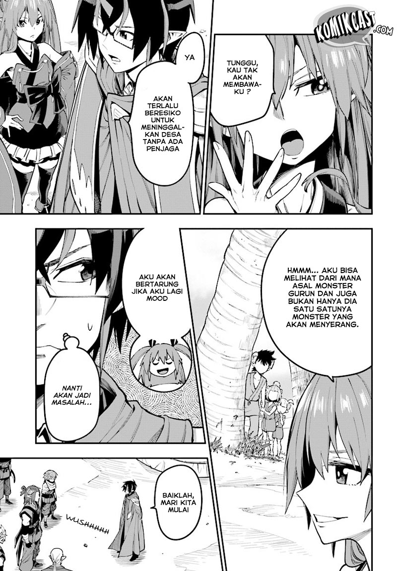 Konjiki no Moji Tsukai Chapter 44 Gambar 15