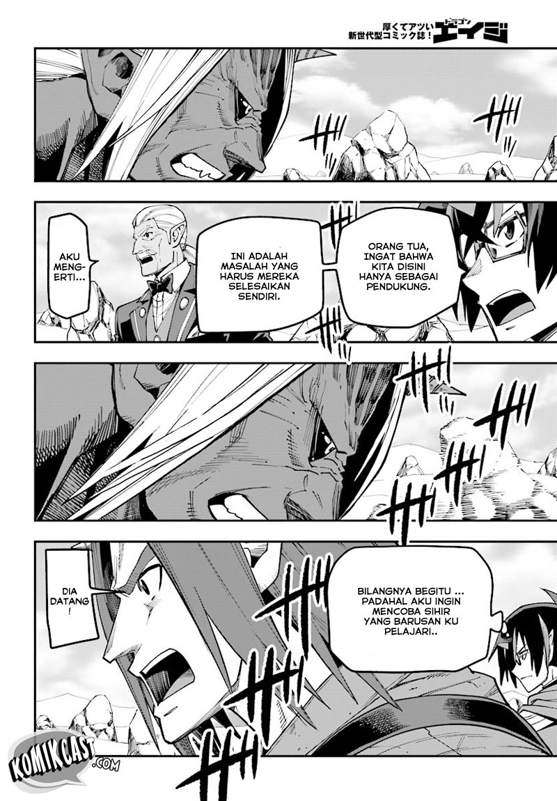Konjiki no Moji Tsukai Chapter 44 Gambar 23