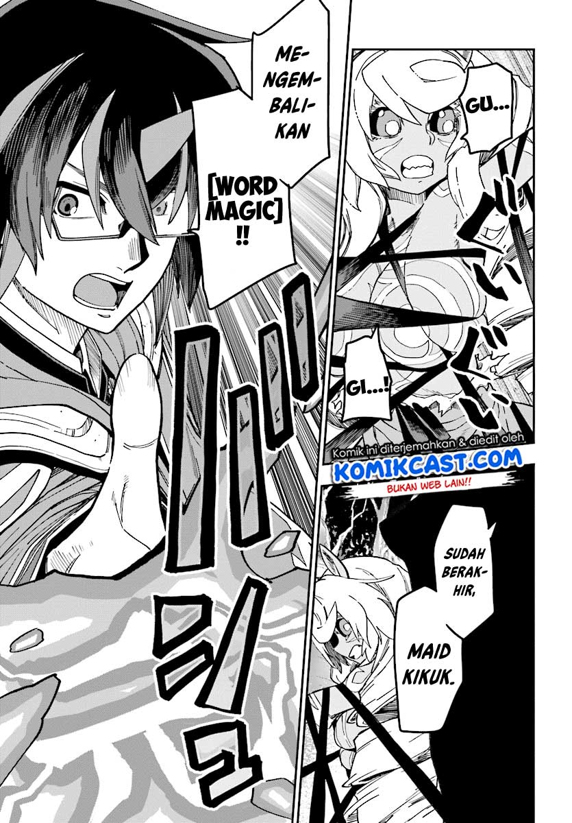 Konjiki no Moji Tsukai Chapter 49 Gambar 21