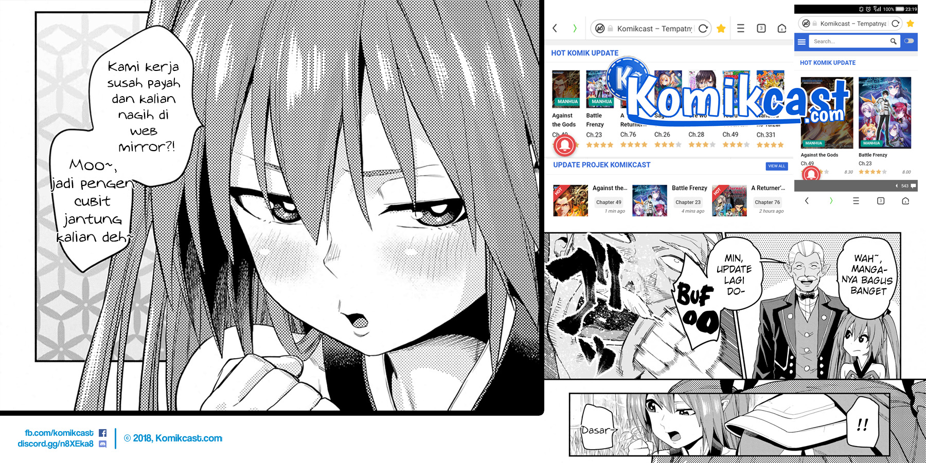 Konjiki no Moji Tsukai Chapter 54 Gambar 31