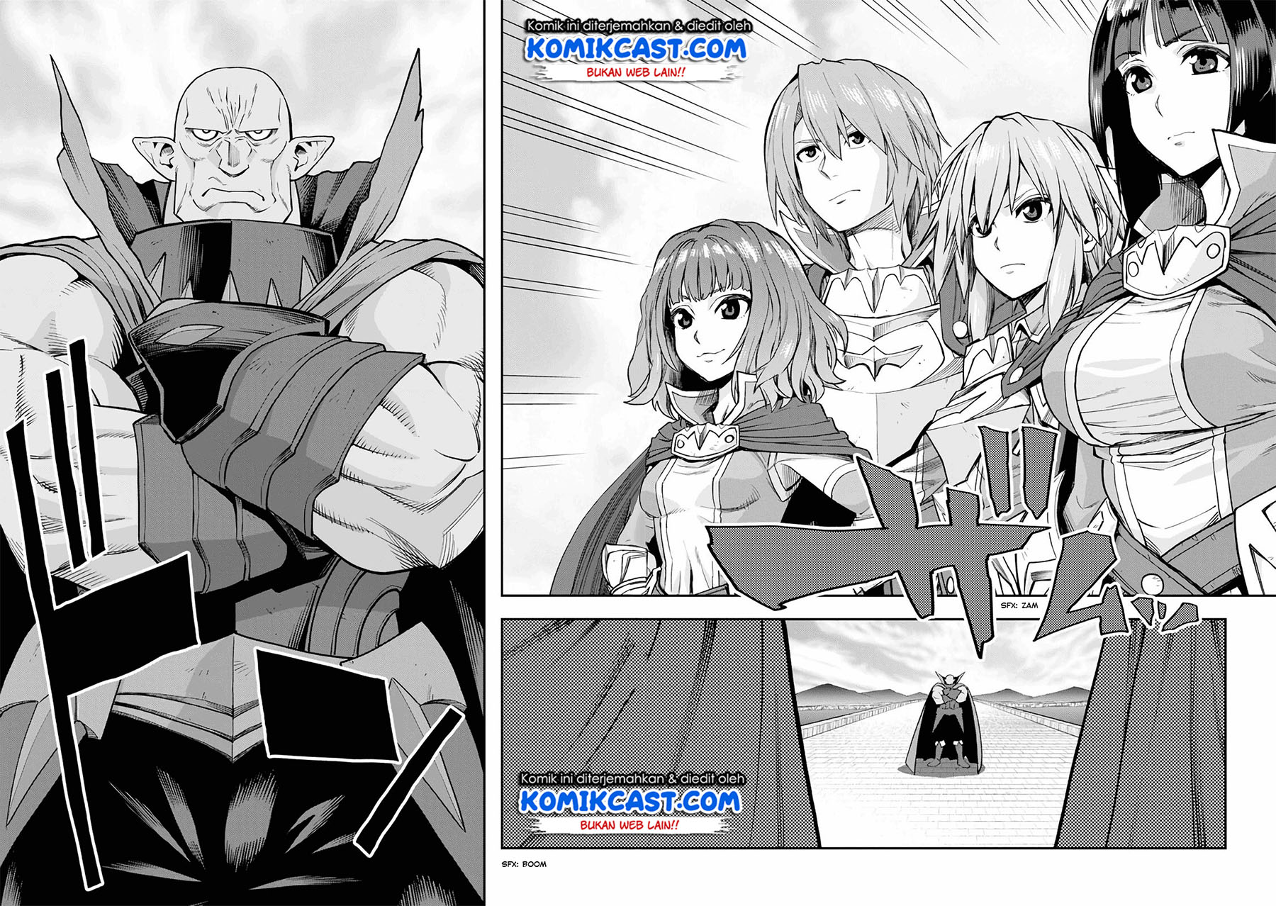 Konjiki no Moji Tsukai Chapter 56 Gambar 24