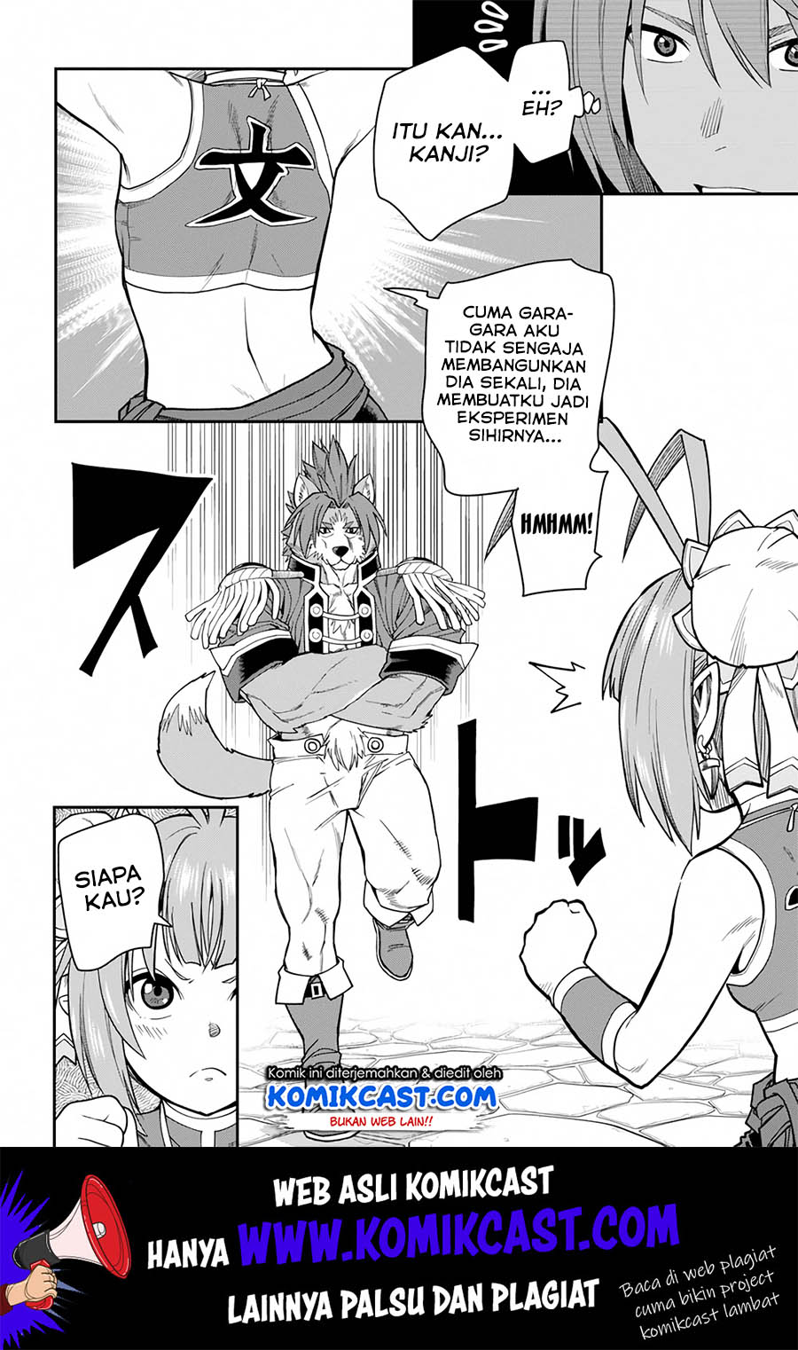 Konjiki no Moji Tsukai Chapter 61 Gambar 11