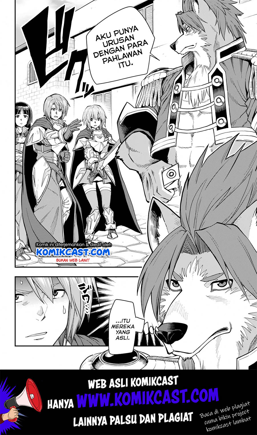 Konjiki no Moji Tsukai Chapter 61 Gambar 13