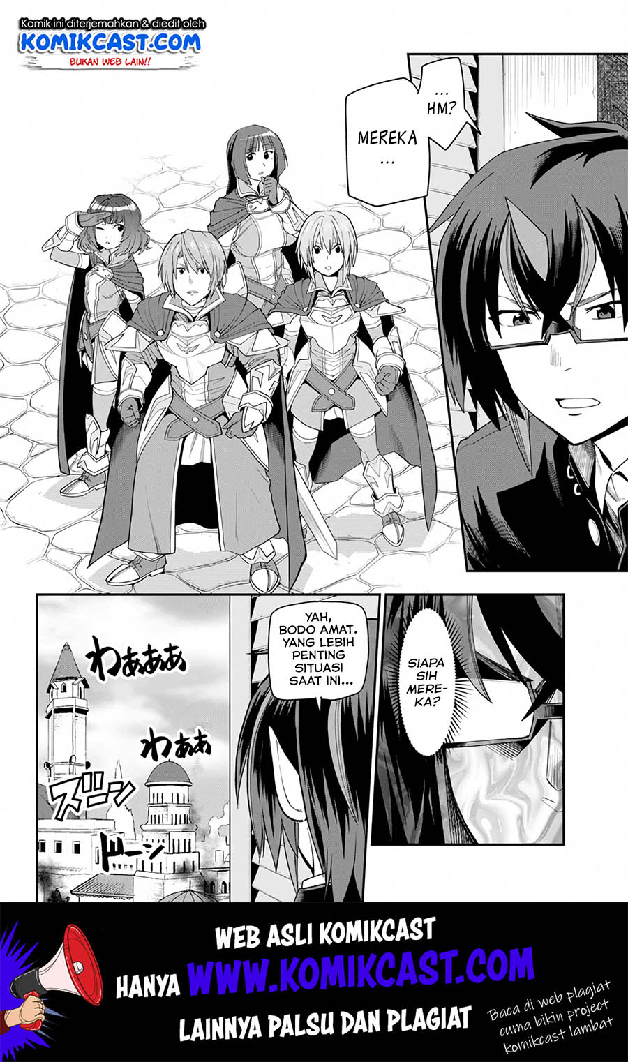 Konjiki no Moji Tsukai Chapter 61 Gambar 16