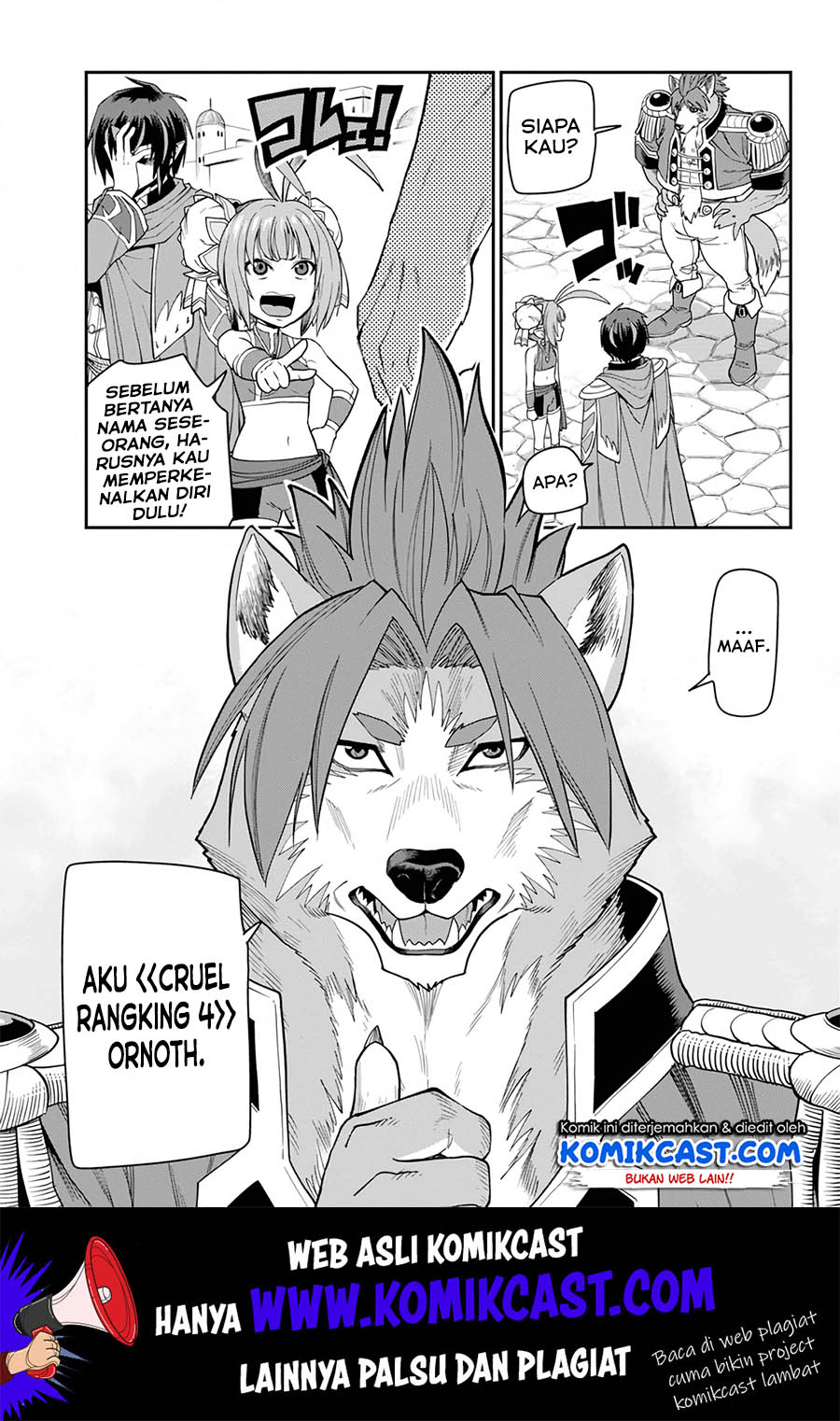 Konjiki no Moji Tsukai Chapter 61 Gambar 19