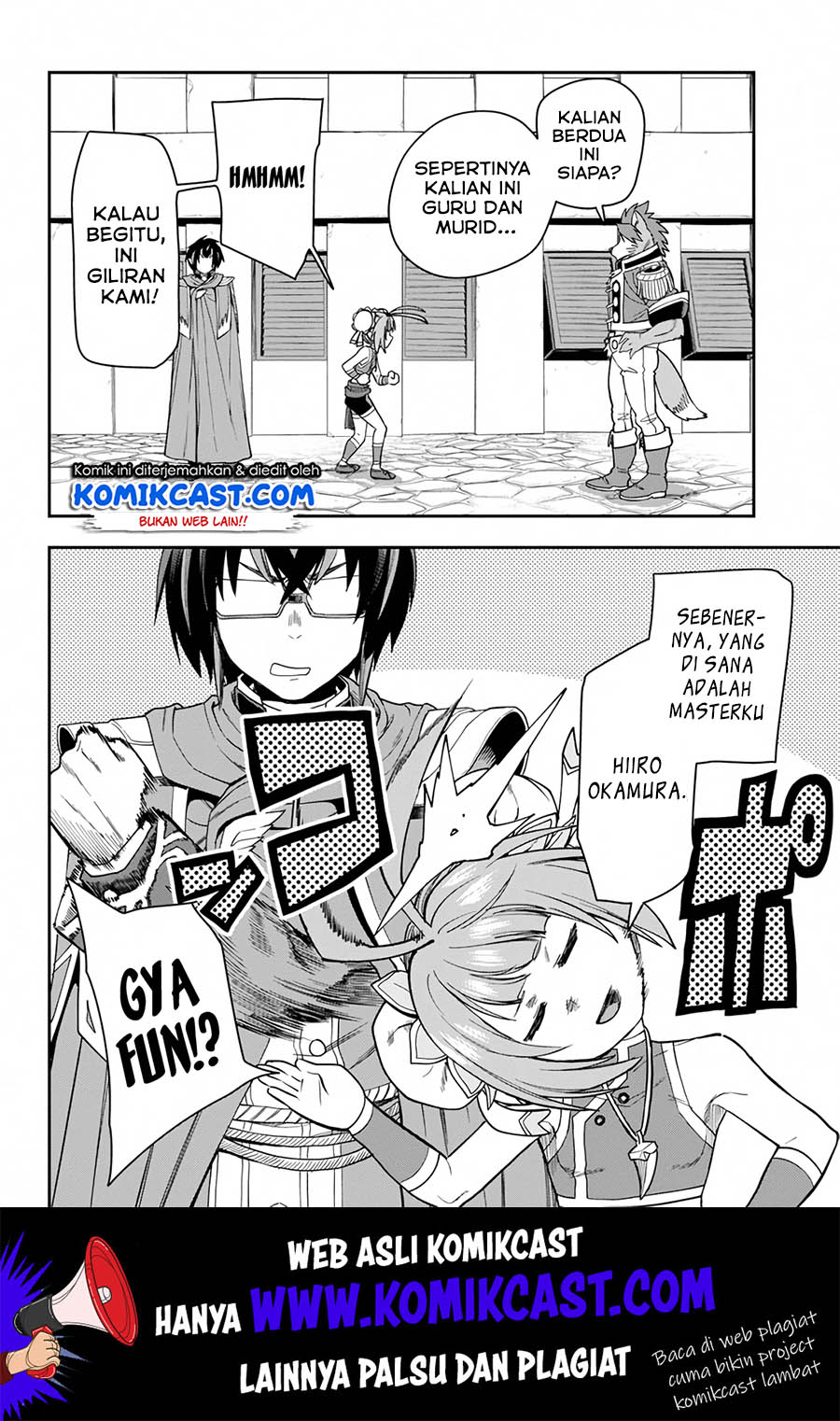 Konjiki no Moji Tsukai Chapter 61 Gambar 20