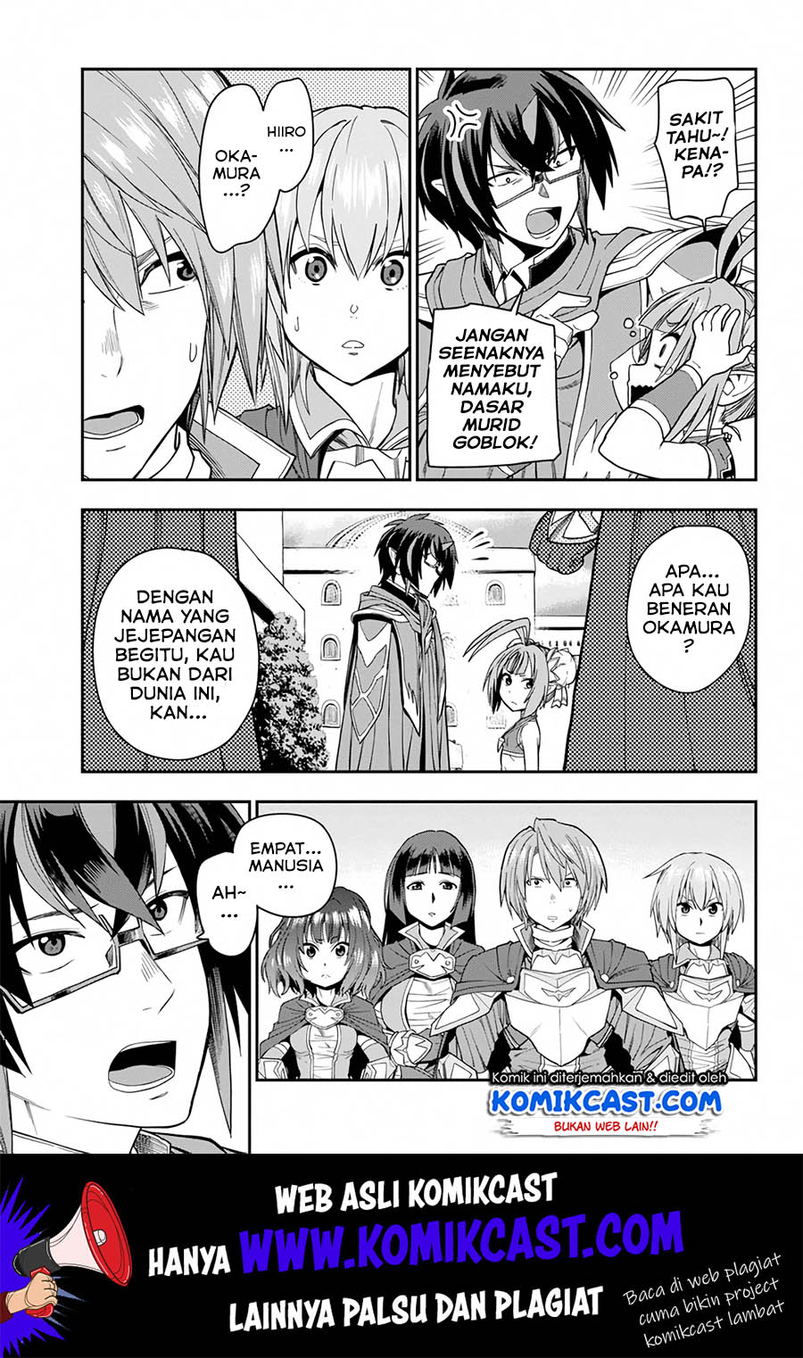 Konjiki no Moji Tsukai Chapter 61 Gambar 21
