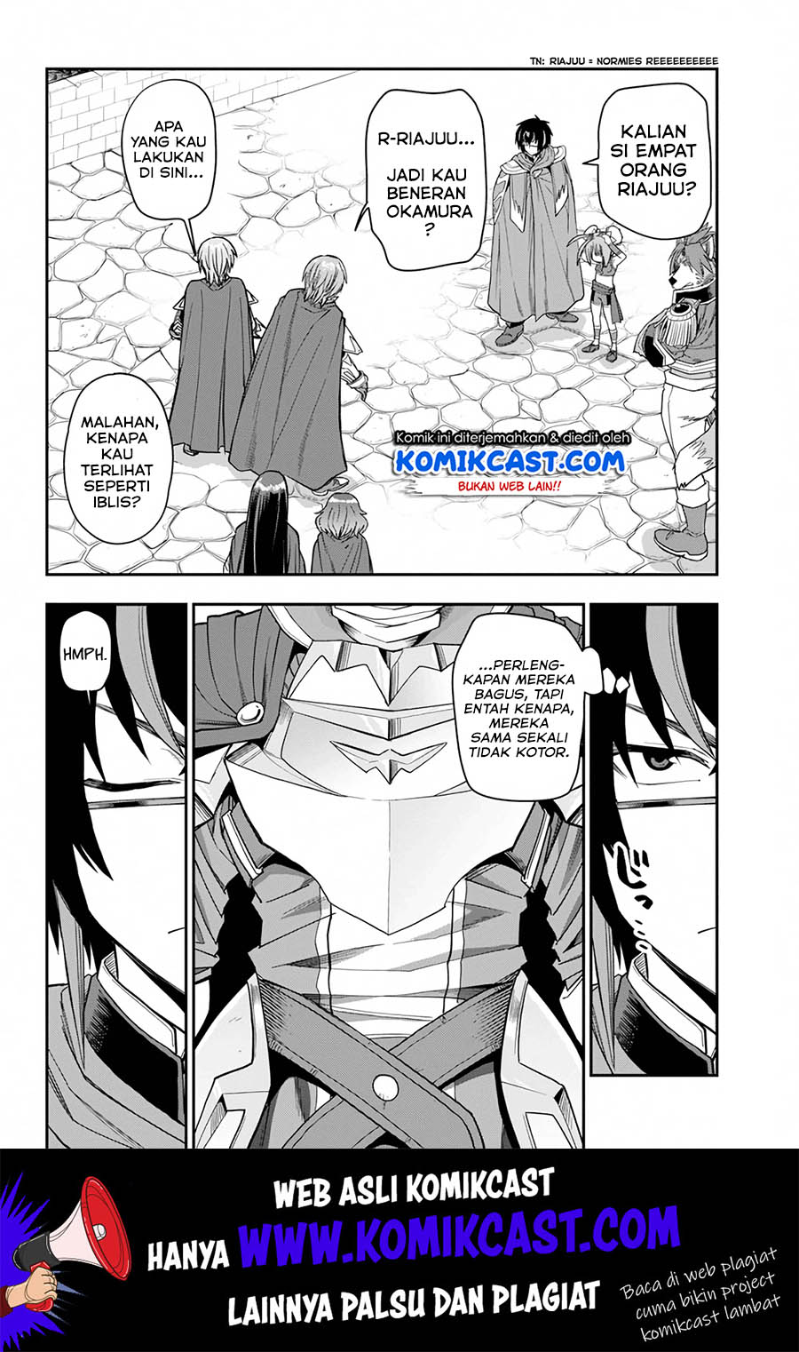 Konjiki no Moji Tsukai Chapter 61 Gambar 22