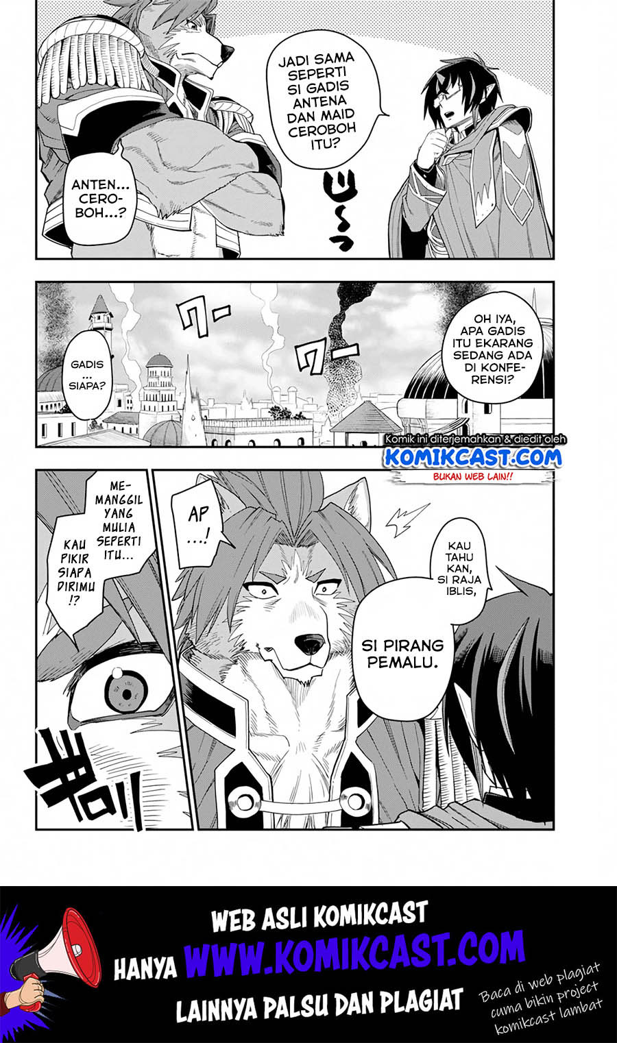 Konjiki no Moji Tsukai Chapter 61 Gambar 24