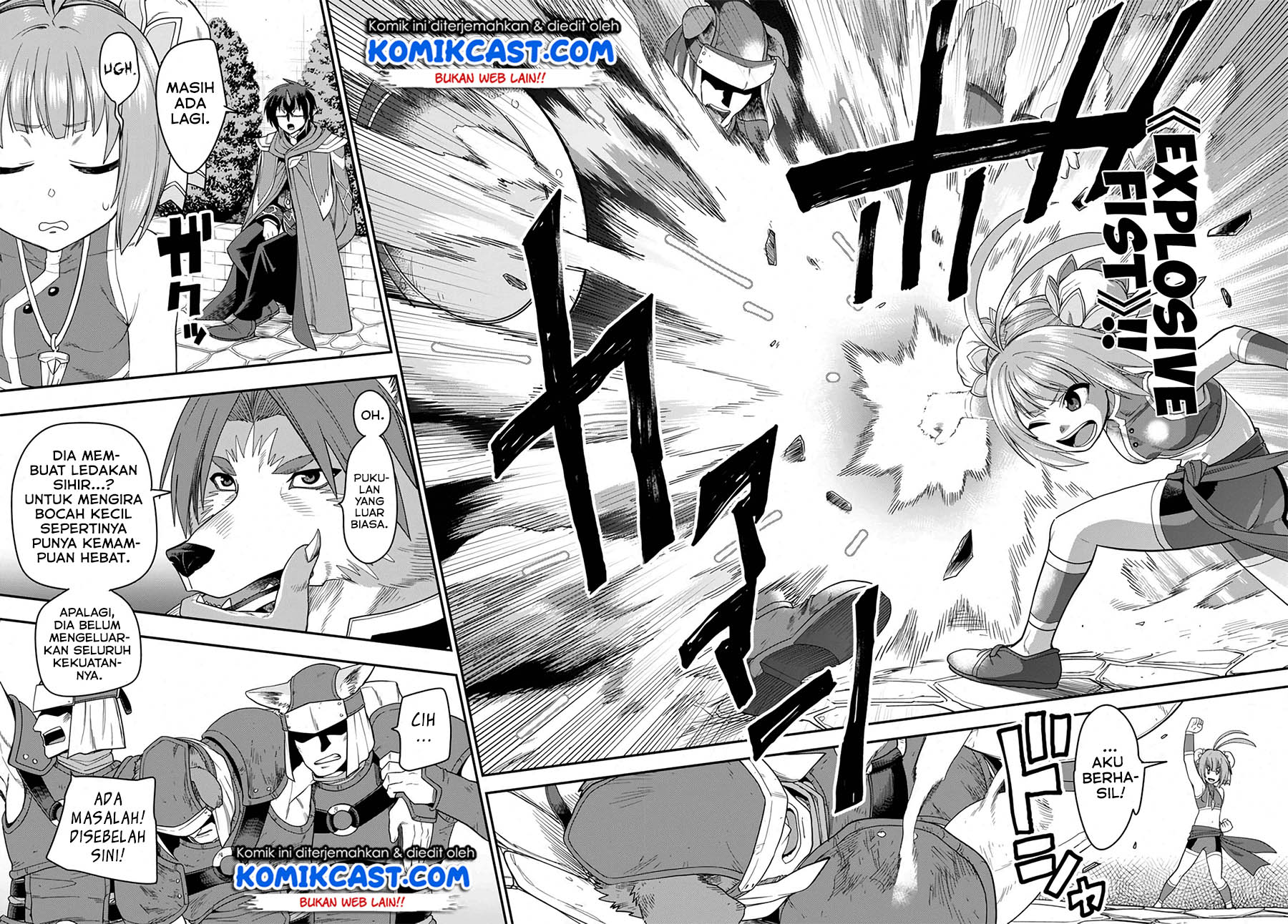 Konjiki no Moji Tsukai Chapter 61 Gambar 28