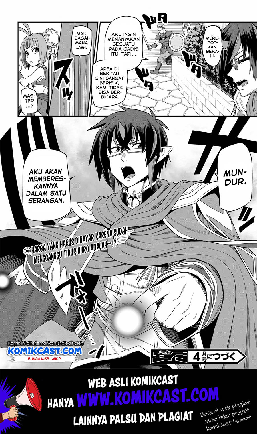 Konjiki no Moji Tsukai Chapter 61 Gambar 29