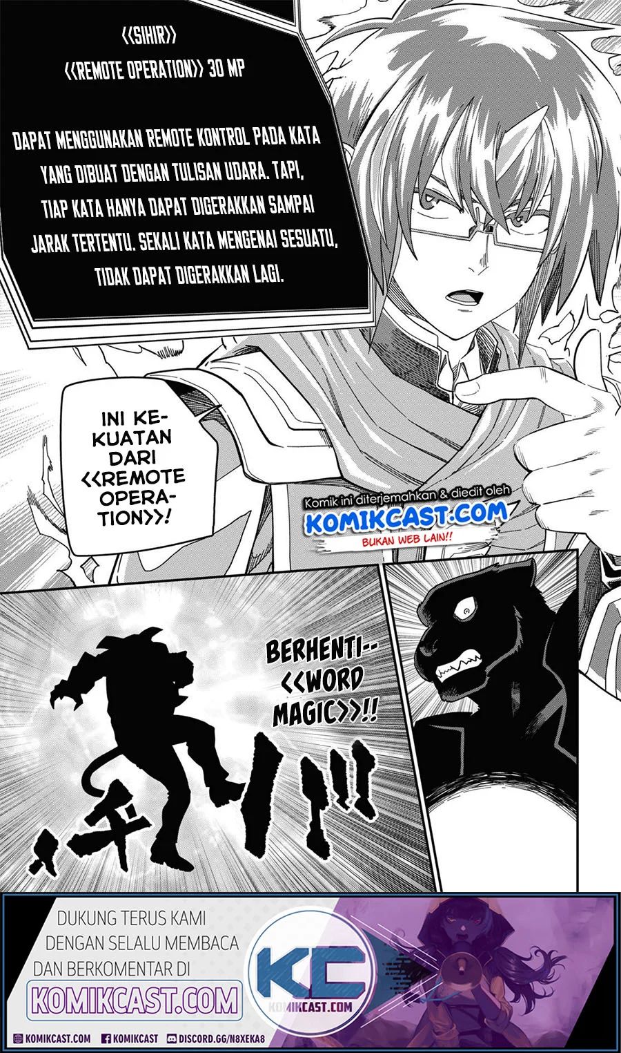 Konjiki no Moji Tsukai Chapter 68 Gambar 14