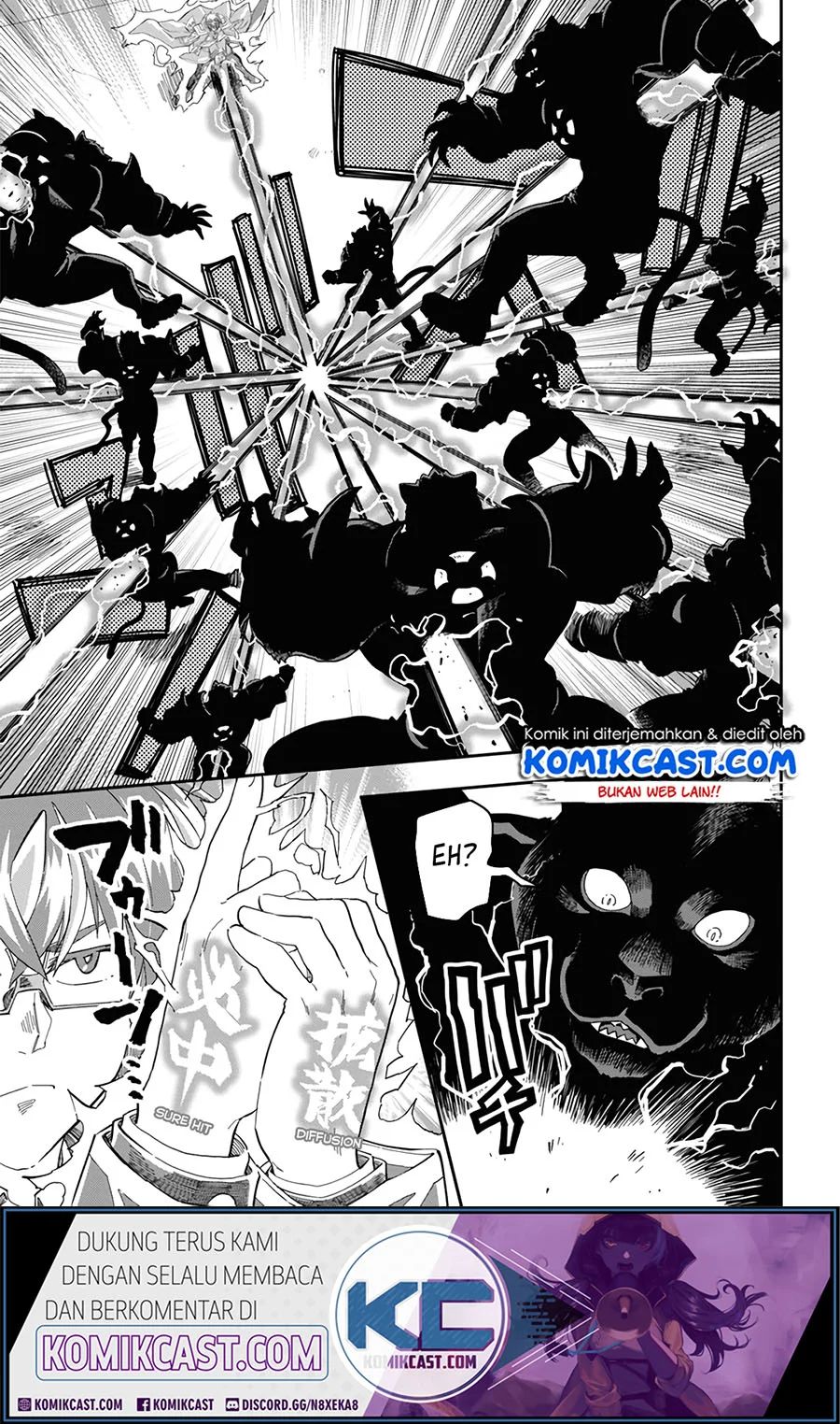 Konjiki no Moji Tsukai Chapter 68 Gambar 20