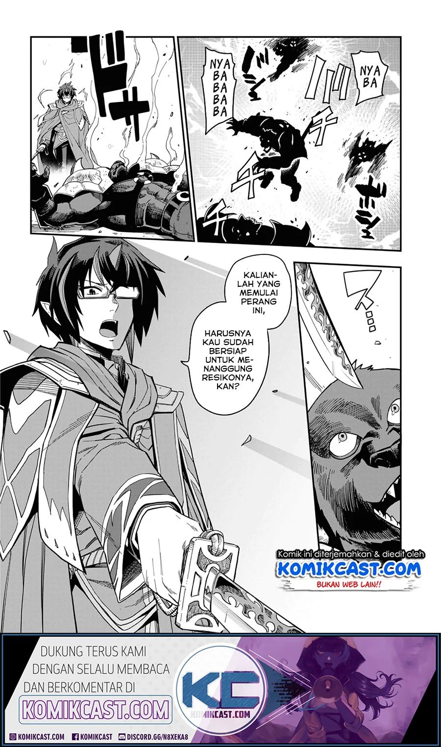 Konjiki no Moji Tsukai Chapter 68 Gambar 21