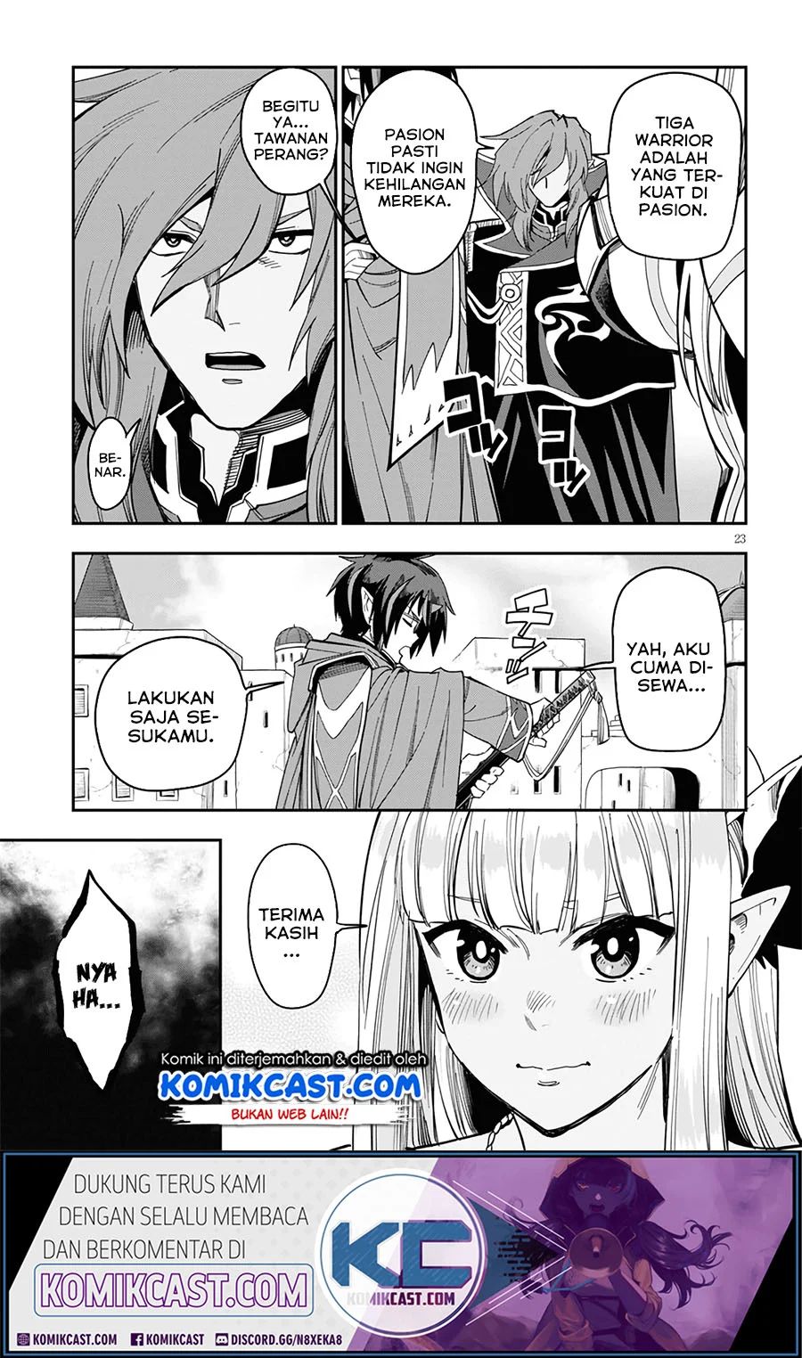Konjiki no Moji Tsukai Chapter 68 Gambar 24
