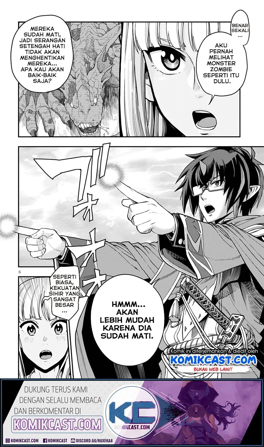 Konjiki no Moji Tsukai Chapter 69 Gambar 7