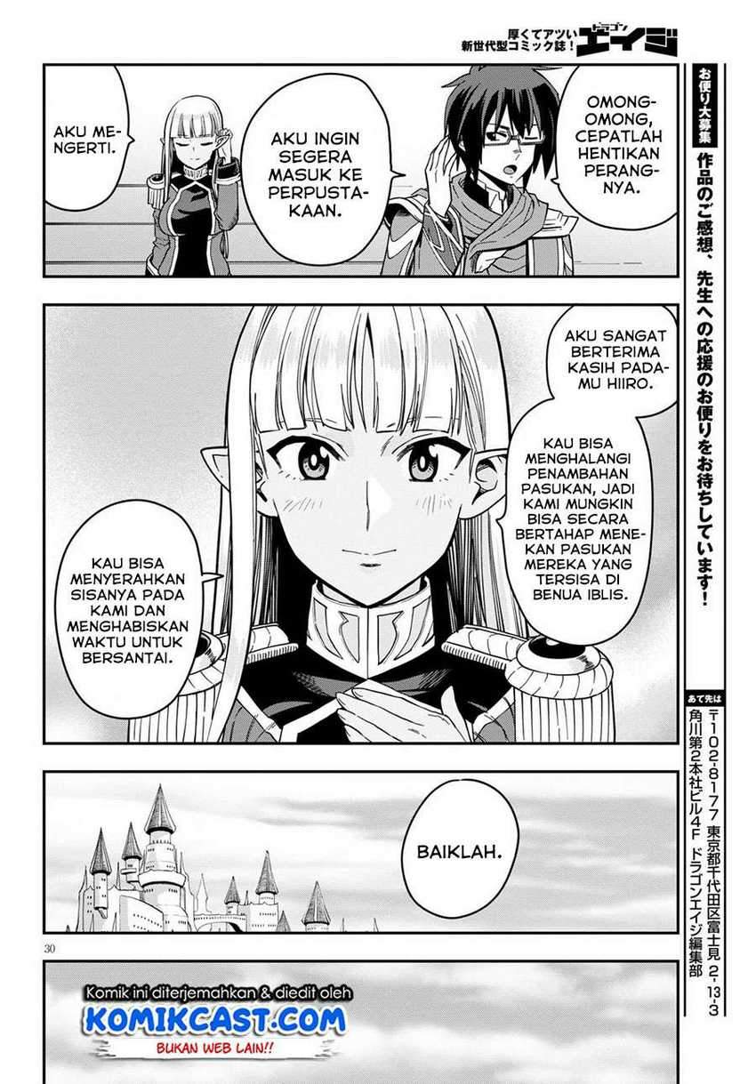 Konjiki no Moji Tsukai Chapter 74 Gambar 30