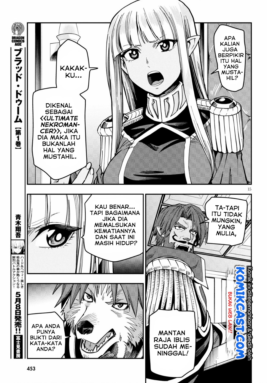 Konjiki no Moji Tsukai Chapter 75 Gambar 16