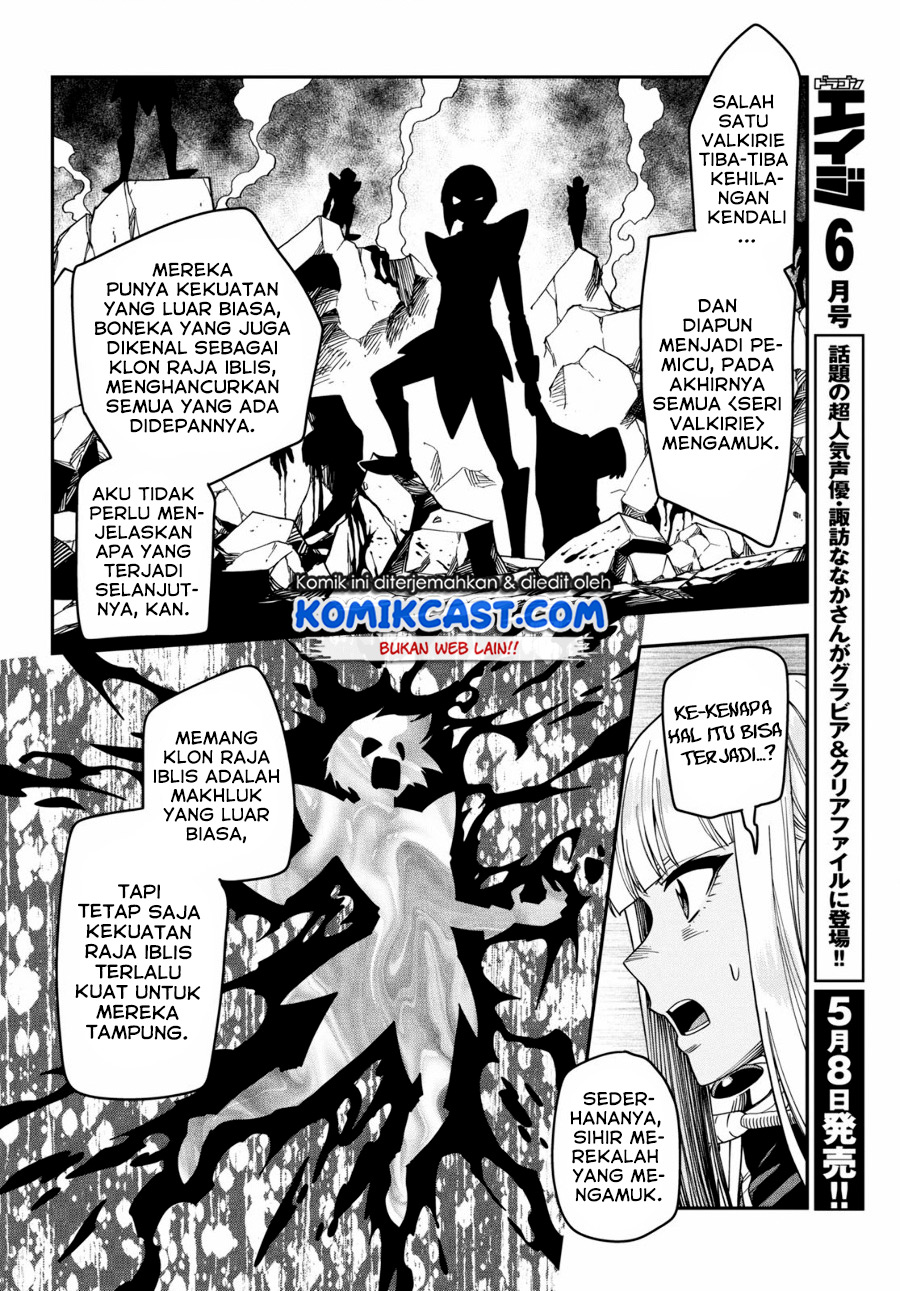Konjiki no Moji Tsukai Chapter 75 Gambar 21