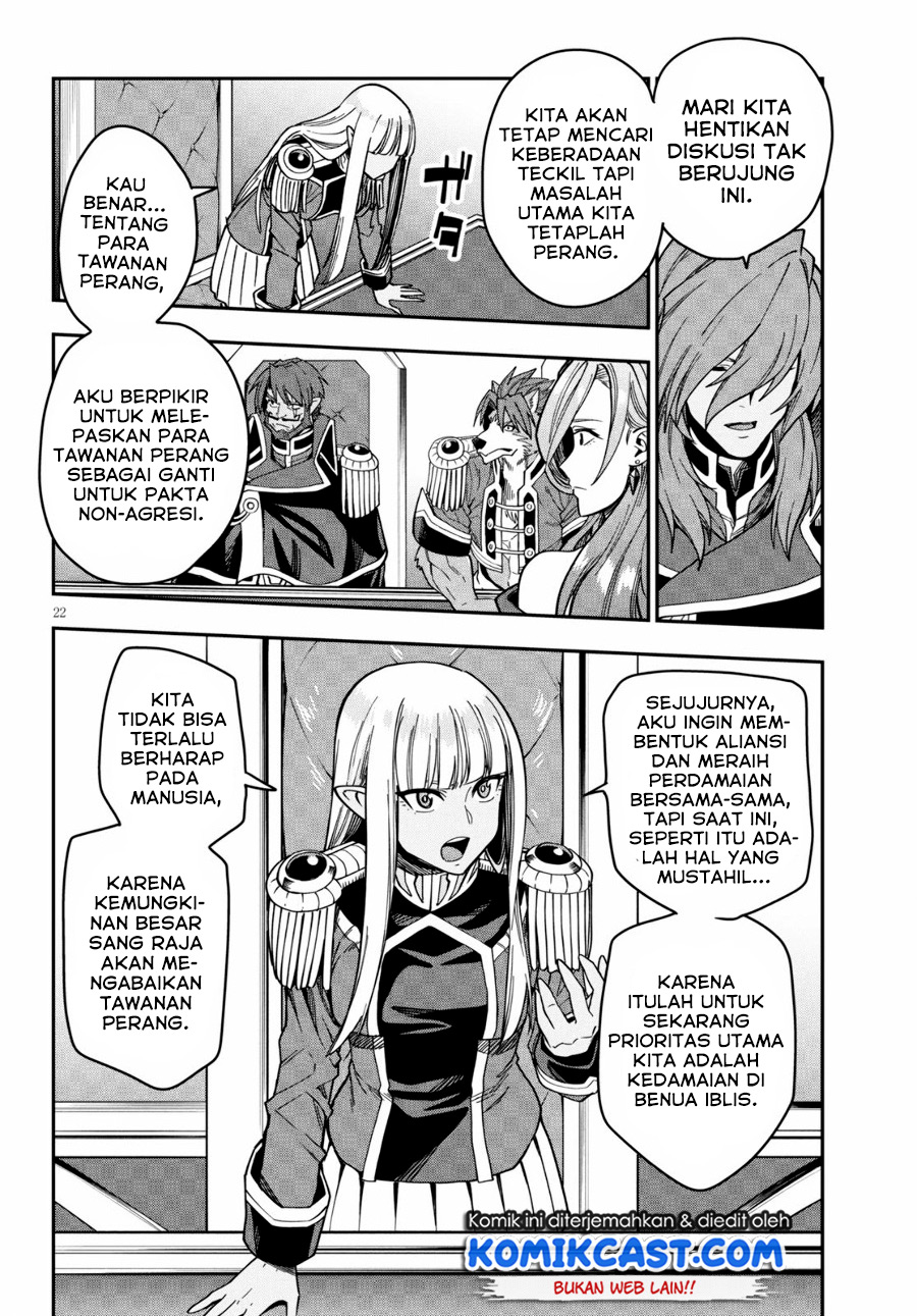 Konjiki no Moji Tsukai Chapter 75 Gambar 23