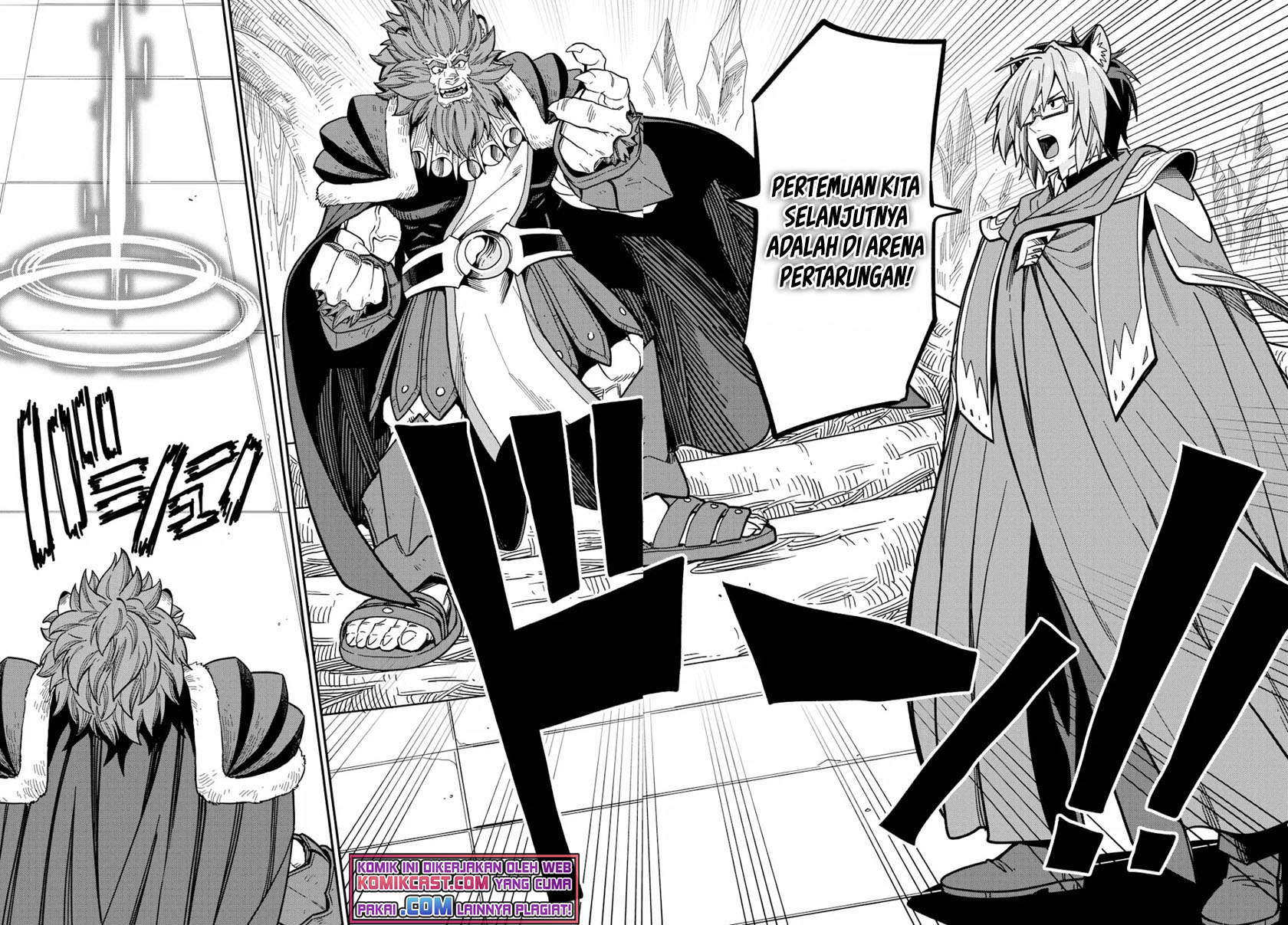 Konjiki no Moji Tsukai Chapter 78 Gambar 26