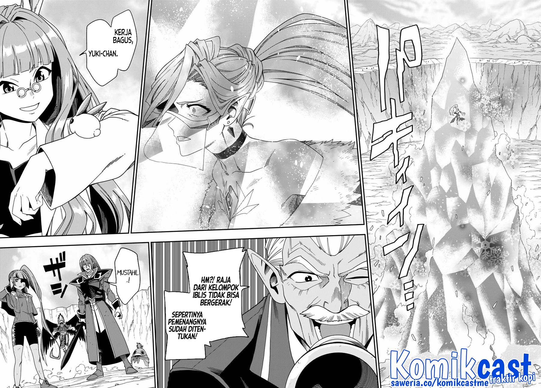 Konjiki no Moji Tsukai Chapter 87 Gambar 29