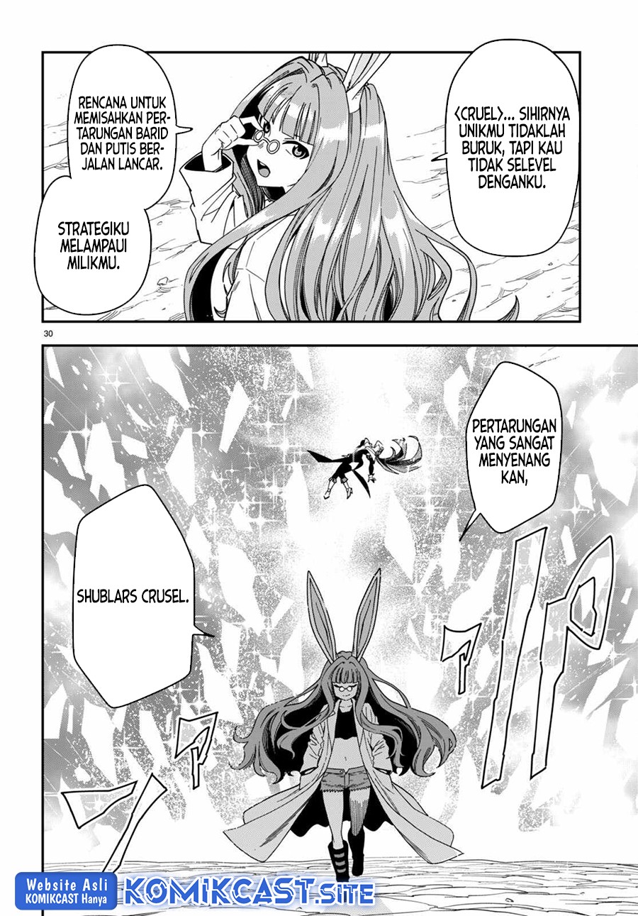 Konjiki no Moji Tsukai Chapter 87 Gambar 30