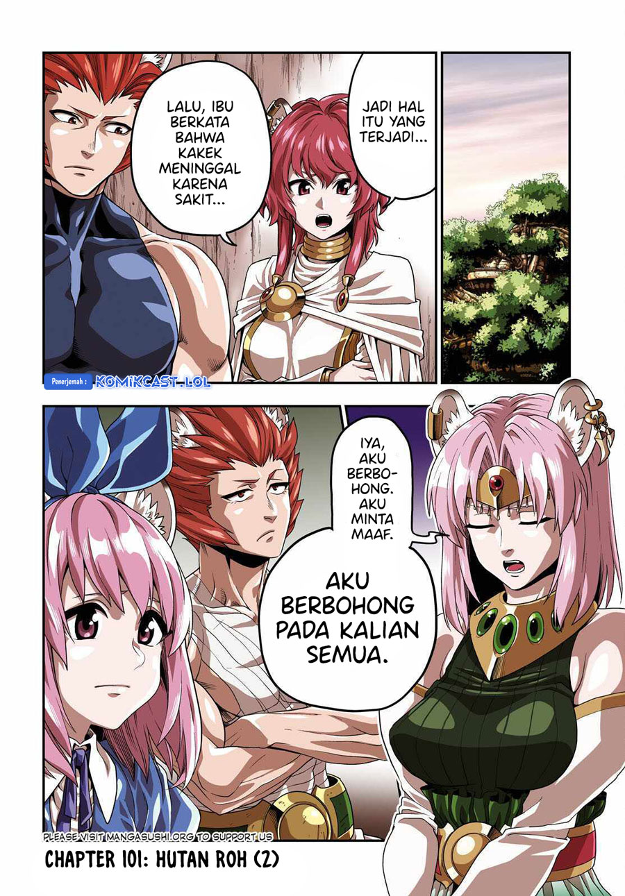 Konjiki no Moji Tsukai Chapter 101 Gambar 3