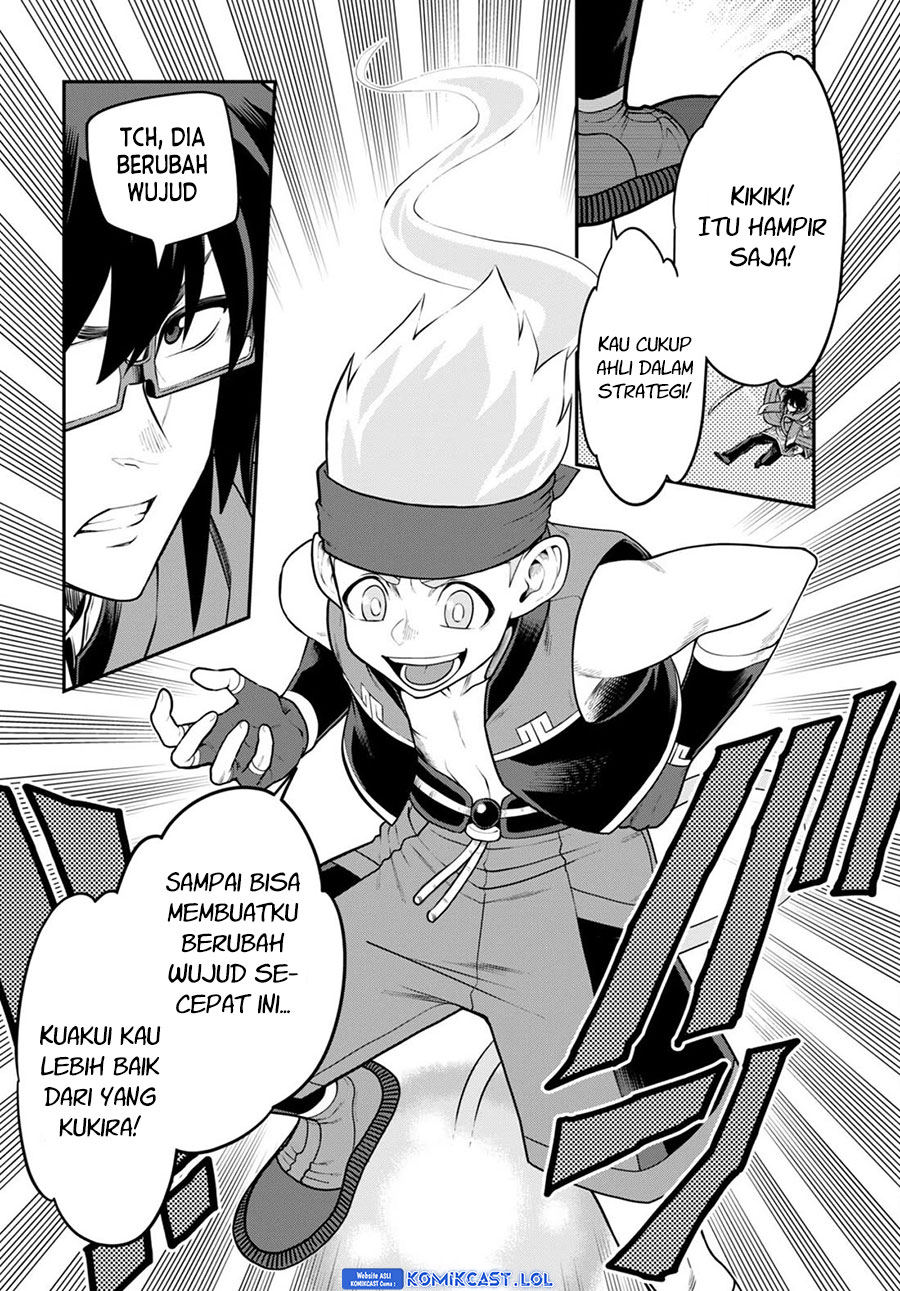 Konjiki no Moji Tsukai Chapter 105 Gambar 19