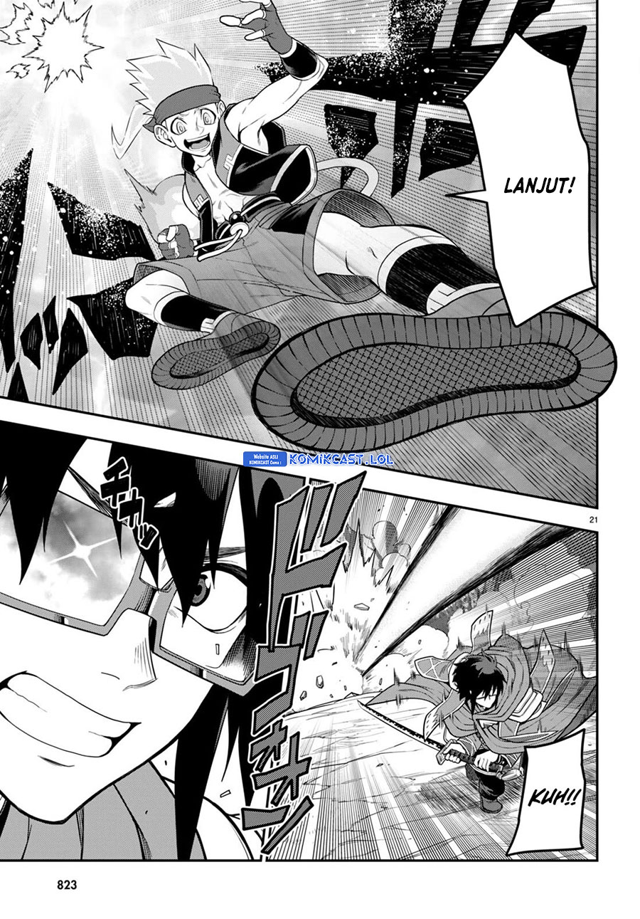 Konjiki no Moji Tsukai Chapter 105 Gambar 22