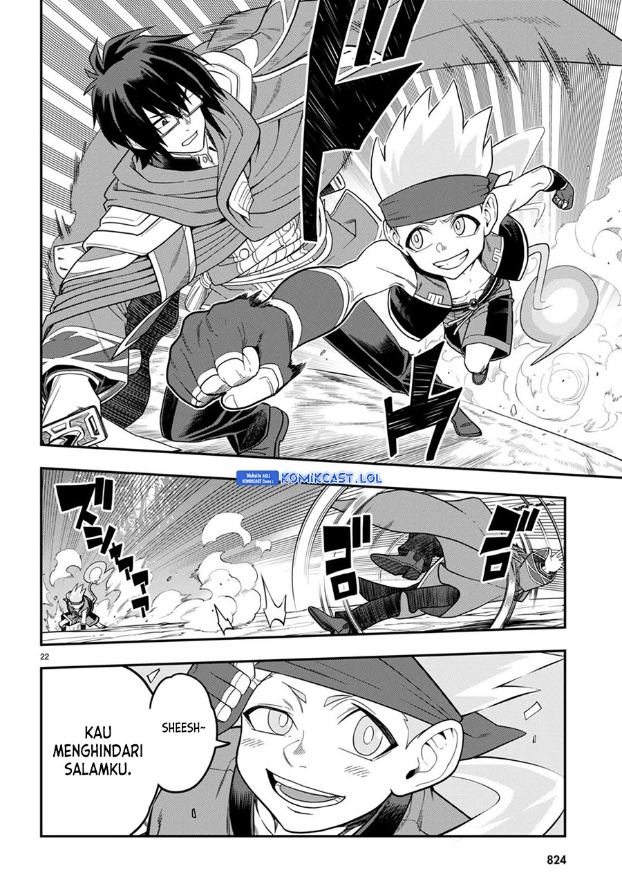 Konjiki no Moji Tsukai Chapter 105 Gambar 23