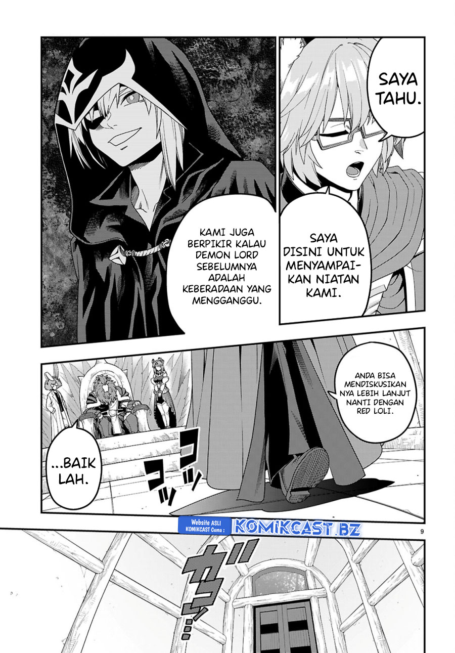 Konjiki no Moji Tsukai Chapter 110 Gambar 10
