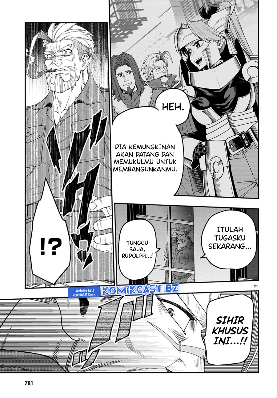Konjiki no Moji Tsukai Chapter 110 Gambar 22