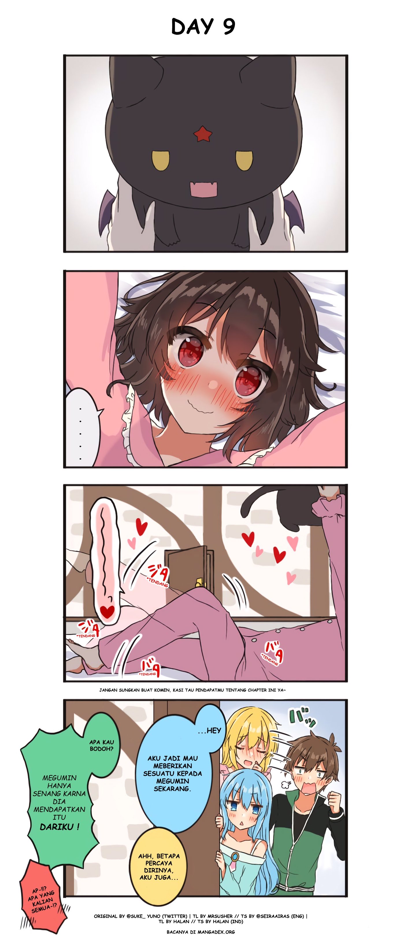 Kono Subarashii Sekai ni Shukufuku wo! – KazuMegu will get married in 100 days Chapter 09 Gambar 1