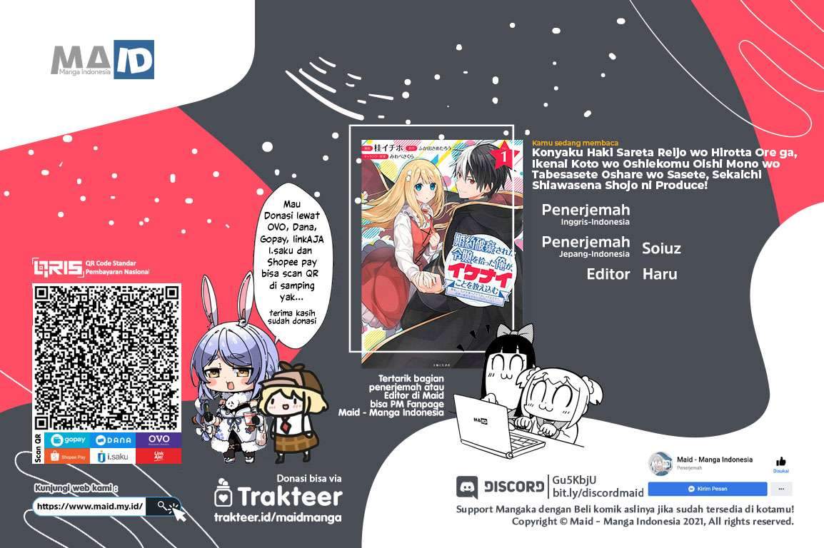 Konyaku Haki Sareta Reijo wo Hirotta Ore ga, Ikenai Koto wo Oshiekomu Oishi Mono wo Tabesasete Oshare wo Sasete, Sekaichi Shiawasena Shojo ni Produce! Chapter 07 Gambar 17