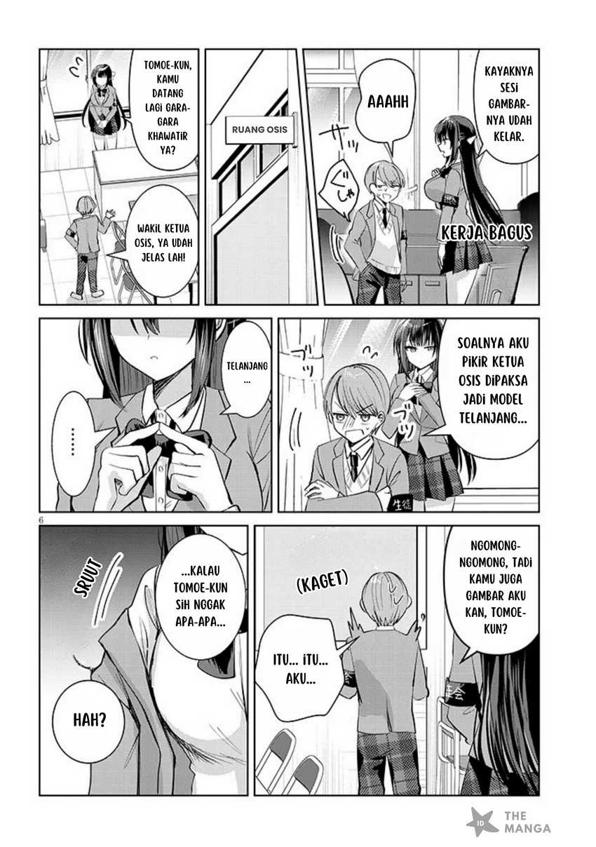 Kotowarenai Kaichou wa Tomoe-kun ni Dake shite Agetai Chapter 03 Gambar 7