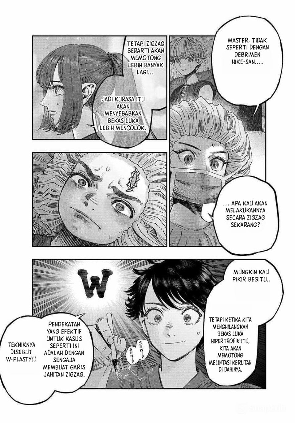 Koudou ni Hattatsu Shita Igaku wa Mahou to Kubetsu ga Tsukanai (THE ISEKAI DOCTOR) Chapter 36 Gambar 9