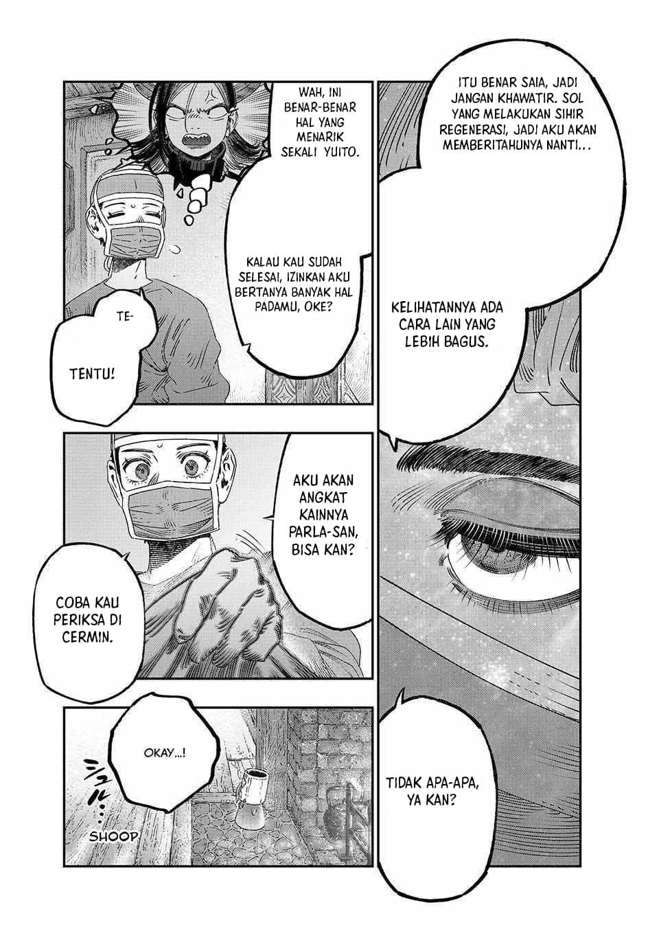 Koudou ni Hattatsu Shita Igaku wa Mahou to Kubetsu ga Tsukanai (THE ISEKAI DOCTOR) Chapter 36 Gambar 31